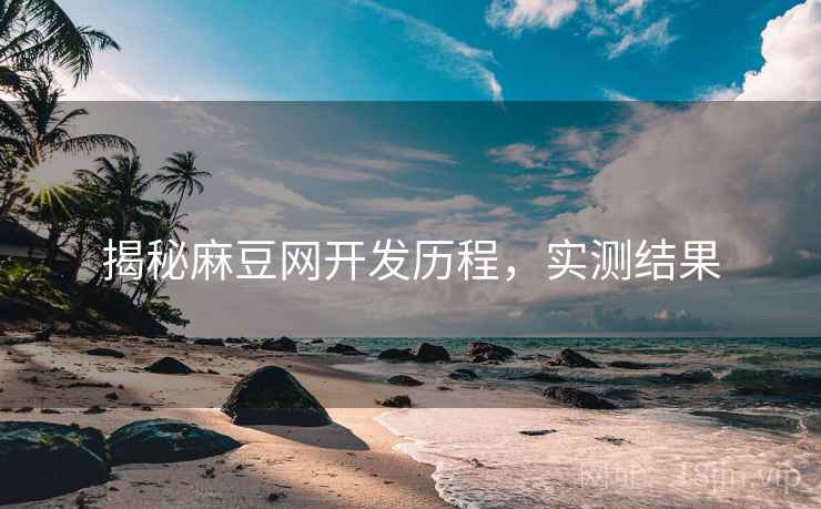 揭秘麻豆网开发历程,实测结果 揭秘麻豆网开发历程,实测结果